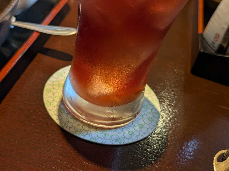 はちみつ赤ぶどう酢ソーダ割