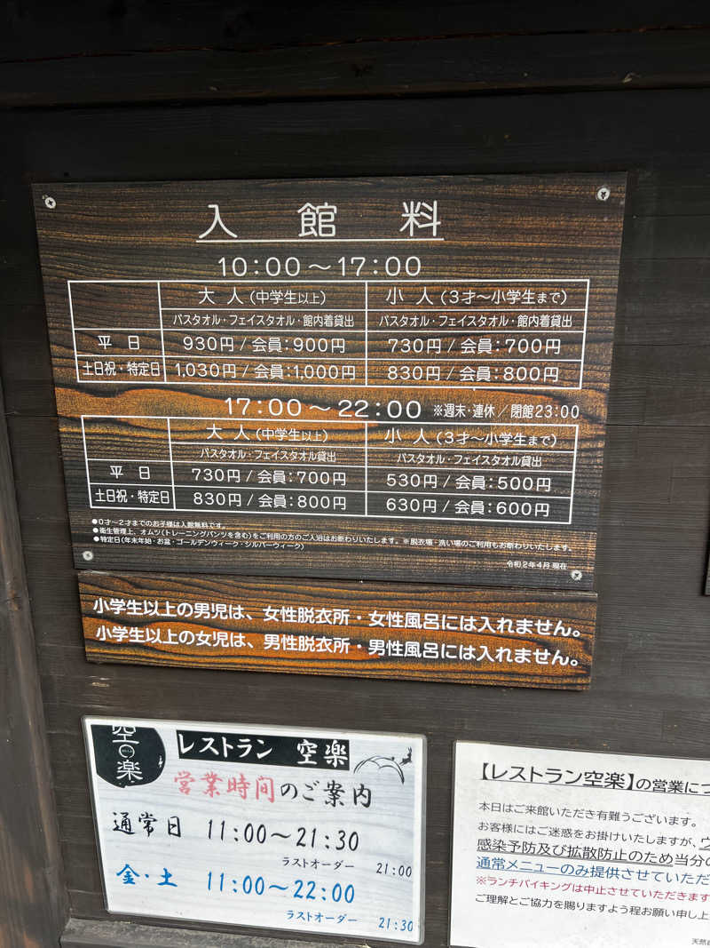 バナナおじさんさんの天然自家源泉 星音の湯のサ活写真