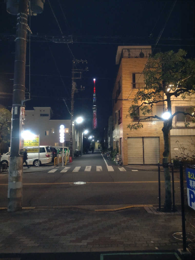 ばーまんさんの天然温泉 湯どんぶり栄湯のサ活写真