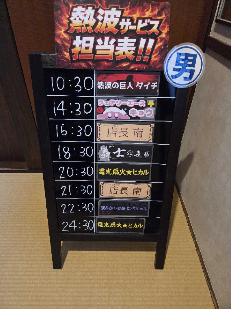 Unofficial毛深男dismさんのゆ〜とぴあ温泉 時の湯のサ活写真