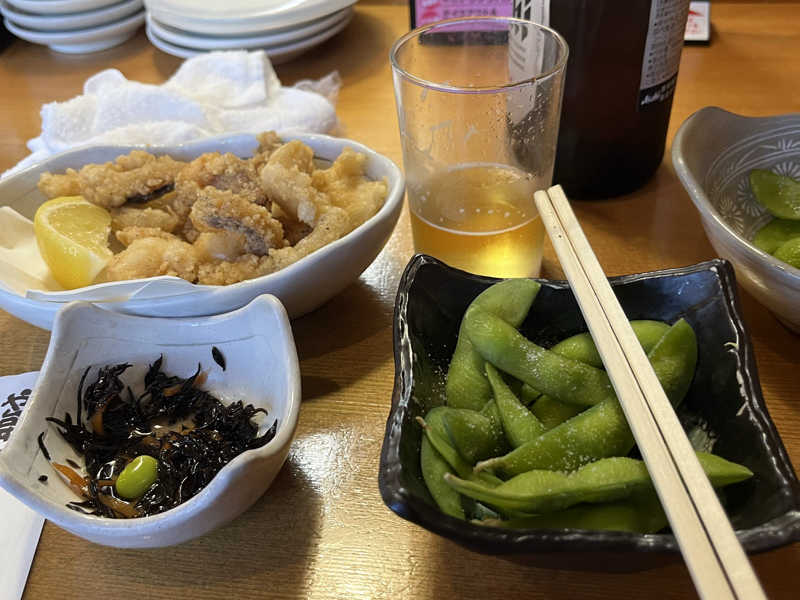 晩酌です