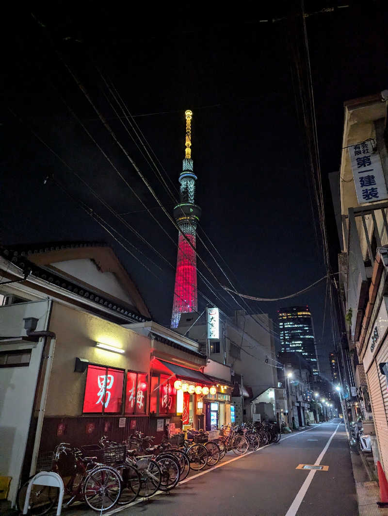 あんみつさんの押上温泉 大黒湯のサ活写真