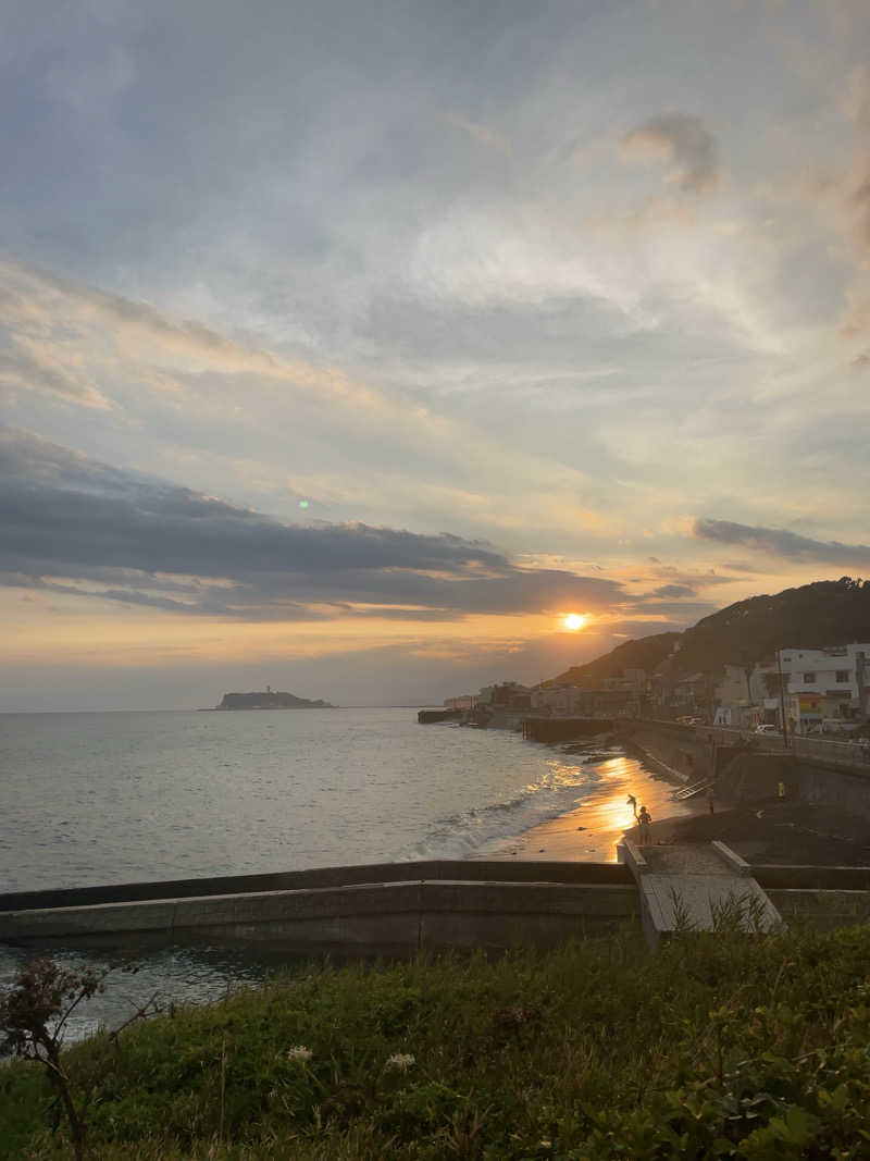 ふじもん@サウナ探訪さんの稲村ヶ崎温泉のサ活写真