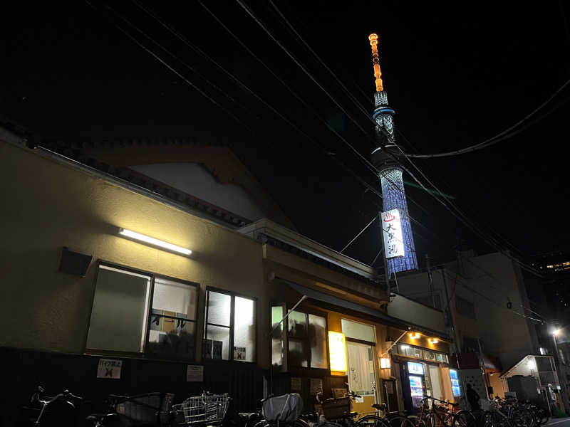 ヴェオさんの押上温泉 大黒湯のサ活写真