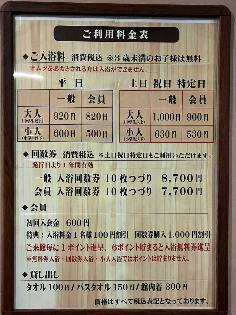 ヴェオさんの天然温泉 森のせせらぎ なごみのサ活写真