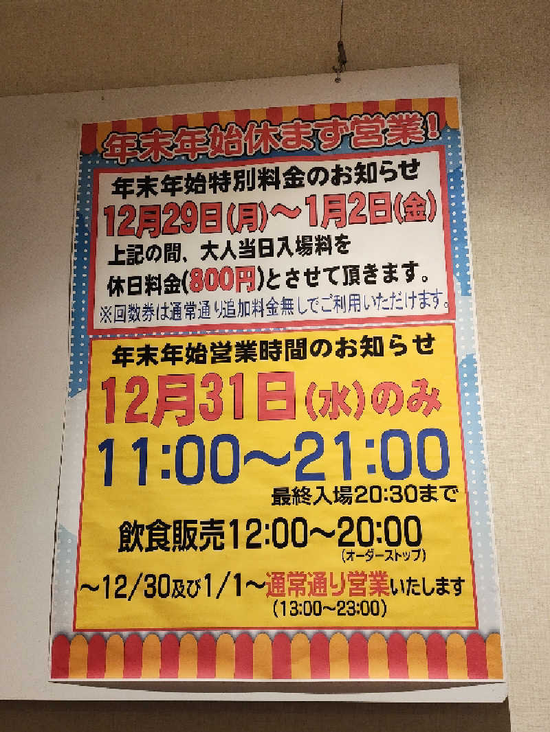 誠一さんの尾張温泉東海センターのサ活写真