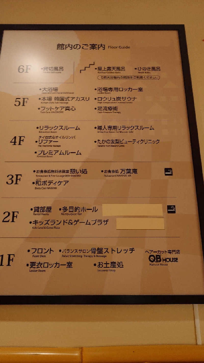 雅さんの小田原お堀端 万葉の湯のサ活写真