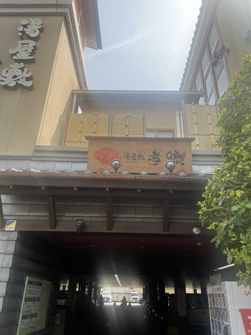 たなかさんの湯屋敷孝楽のサ活写真