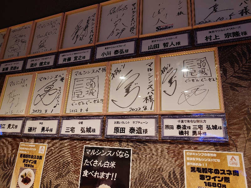case-kさんの天空のアジト マルシンスパのサ活写真