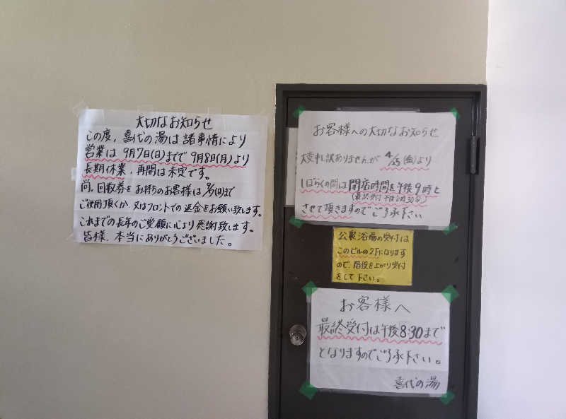 makatさんの喜代乃湯のサ活写真