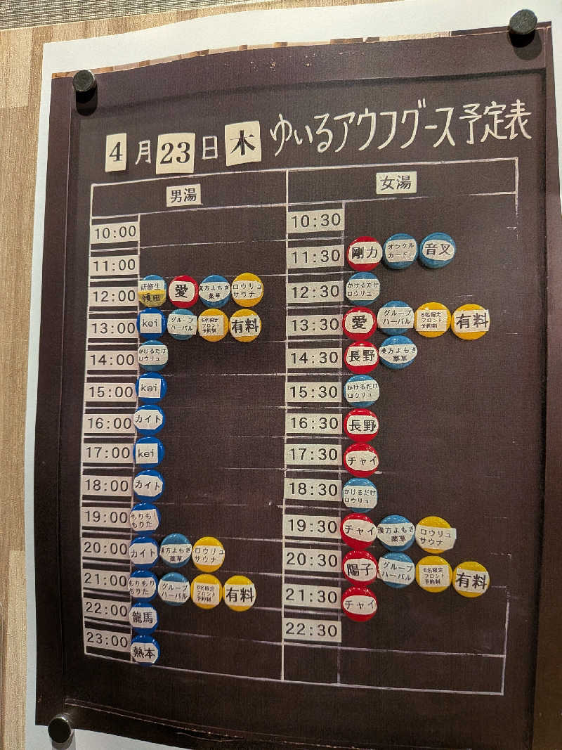 そらいろさんの朝日湯源泉ゆいるのサ活写真