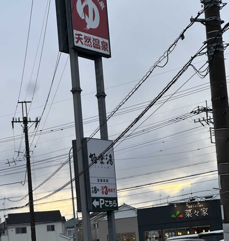 小分けexさんの極楽湯 宇都宮店のサ活写真