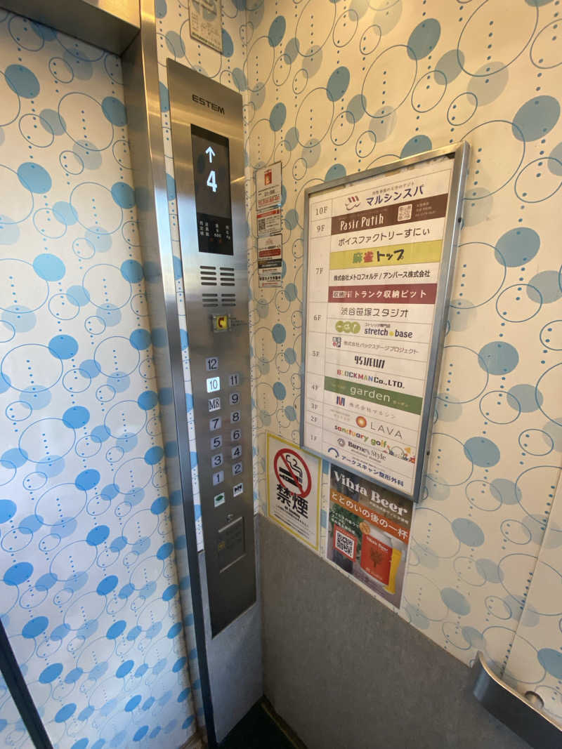 ぺーやんさんの天空のアジト マルシンスパのサ活写真