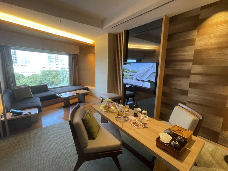 サウナにタオルとメガネはつきものさんのホテル雅叙園東京のサ活写真