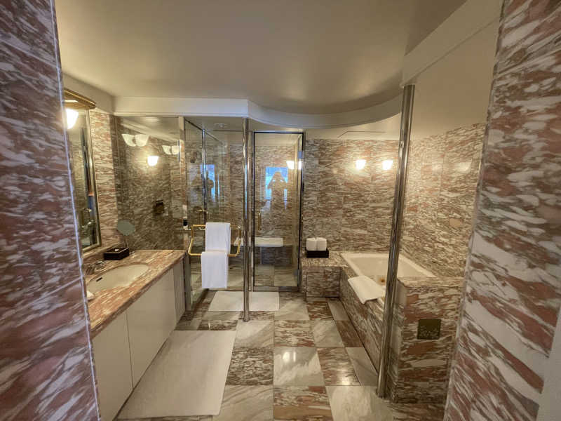 サウナにタオルとメガネはつきものさんのホテル雅叙園東京のサ活写真