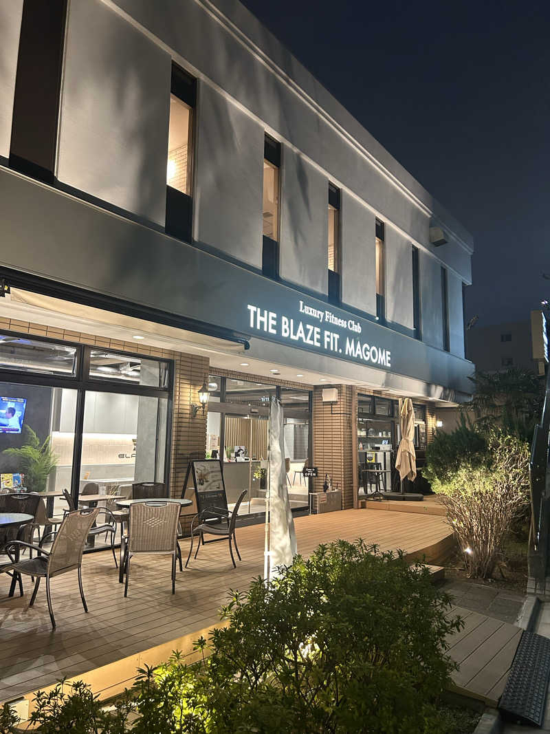 マカオさんのLuxury Fitness Club 【THE BLAZE FIT. MAGOME】のサ活写真