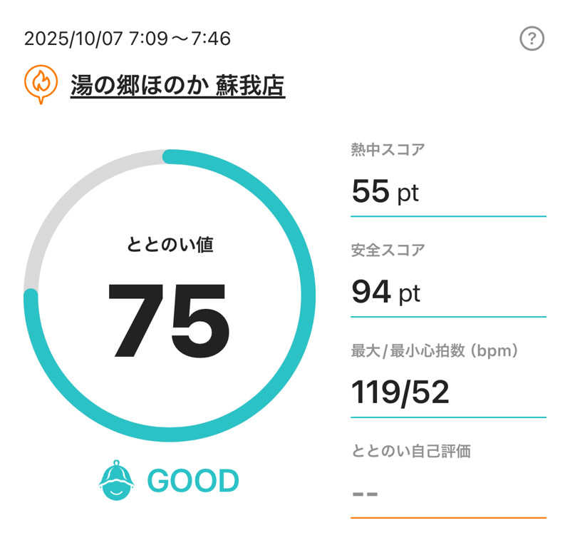37TOOさんの湯の郷ほのか 蘇我店のサ活写真