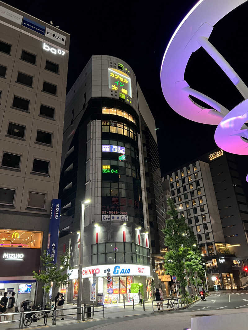 さうにゃんば^._.^さんのカプセルイン大塚のサ活写真