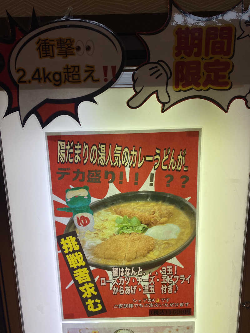 こーじさんの陽だまりの湯のサ活写真