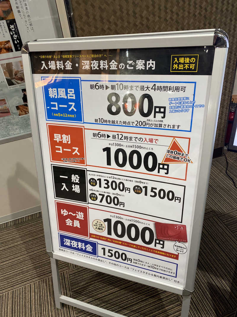 こーじさんのゆけむり温泉 ゆ〜遊のサ活写真
