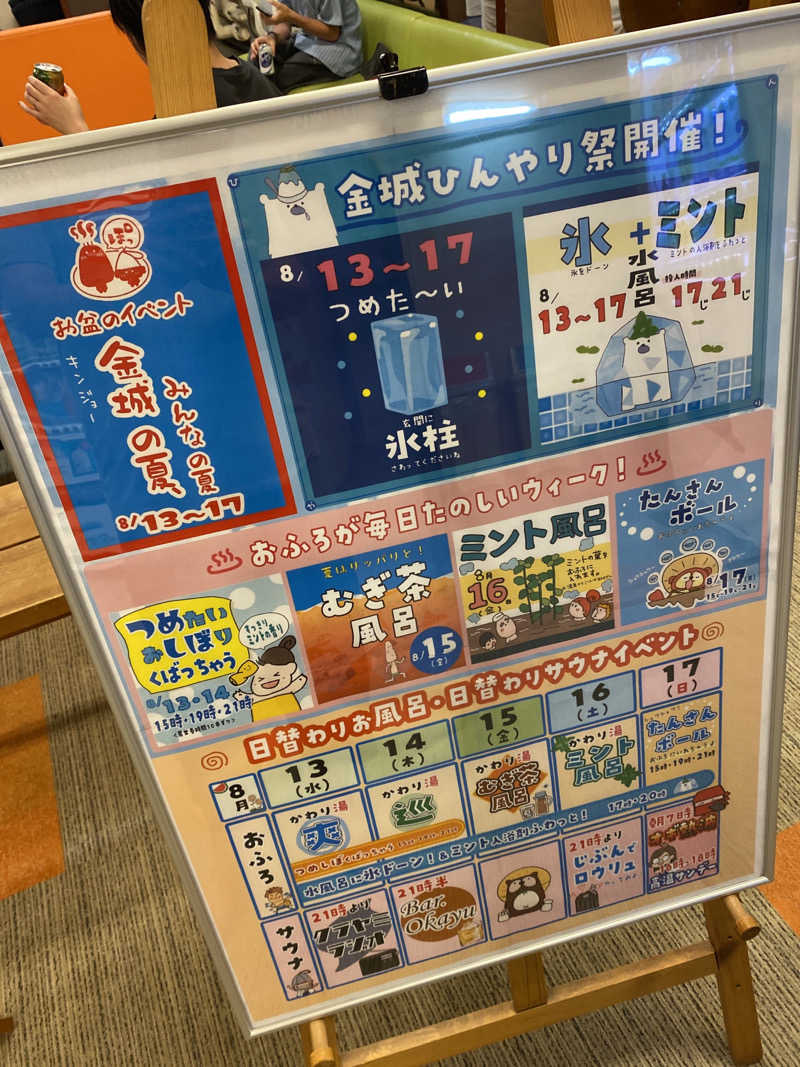 こーじさんの金城温泉元湯のサ活写真