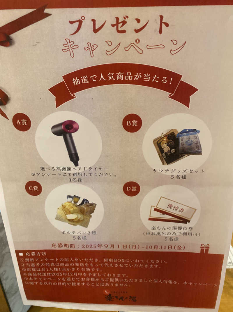 こーじさんの大桑おんま温泉 楽ちんの湯のサ活写真