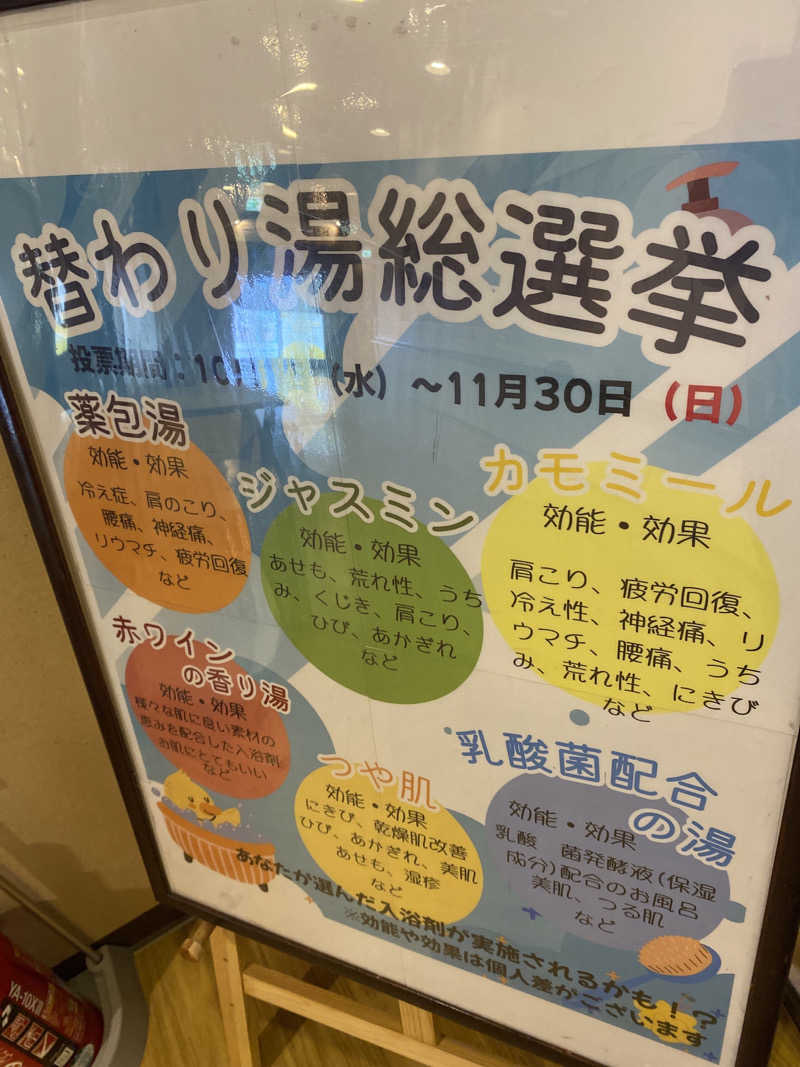 こーじさんの極楽湯 金沢野々市店のサ活写真