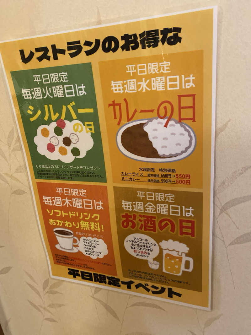 こーじさんの湯来楽 内灘店のサ活写真