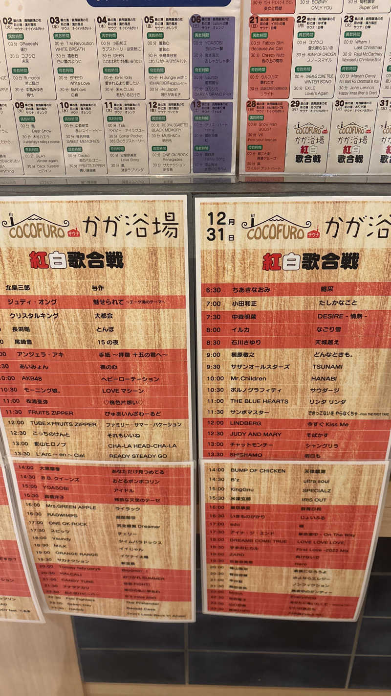 TatooHaterさんのCOCOFURO かが浴場のサ活写真