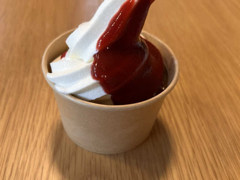 ハマナスソフトクリーム500円