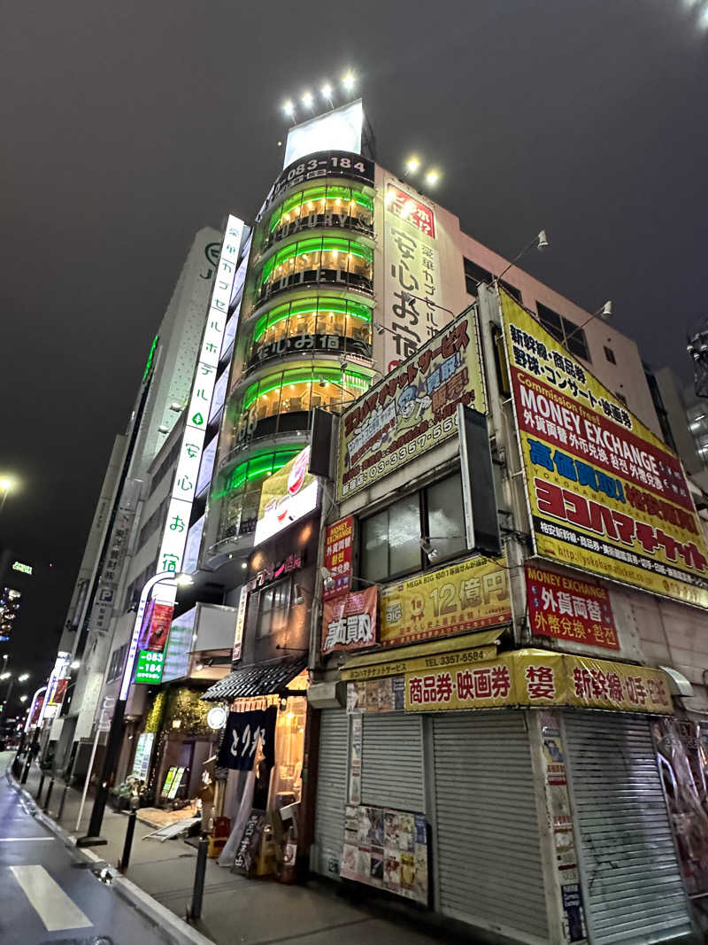 Bajiroちゃん〜令和のスナフキン〜さんの豪華カプセルホテル安心お宿プレミア 新宿駅前店のサ活写真