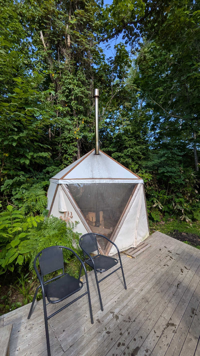 荒木智博さんの風の谷キャンプ場のサ活写真