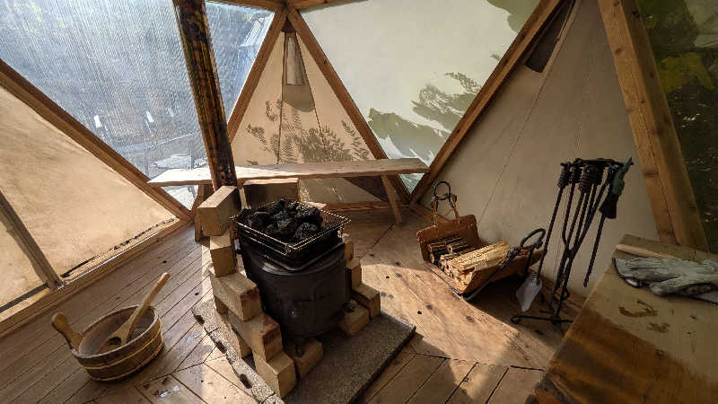 荒木智博さんの風の谷キャンプ場のサ活写真