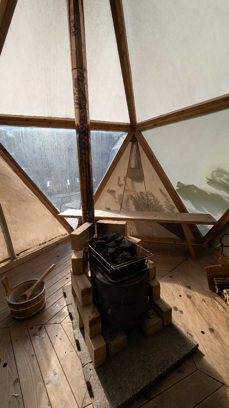 荒木智博さんの風の谷キャンプ場のサ活写真