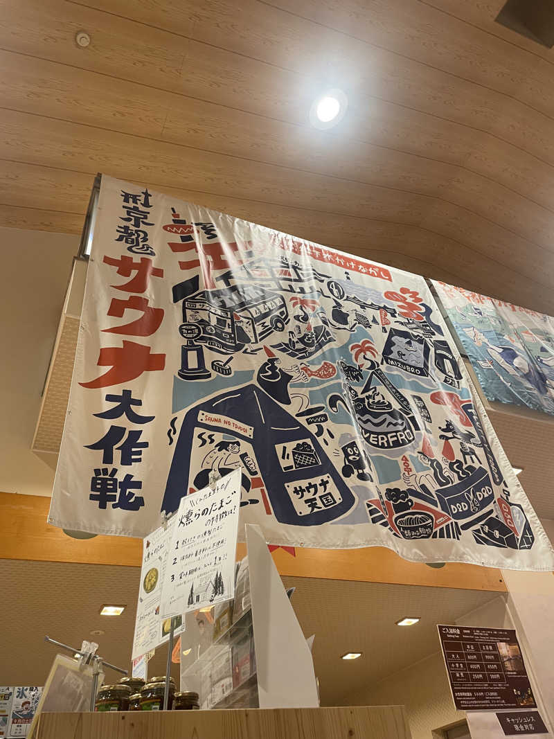 サはまりさんさんの伏見力の湯のサ活写真