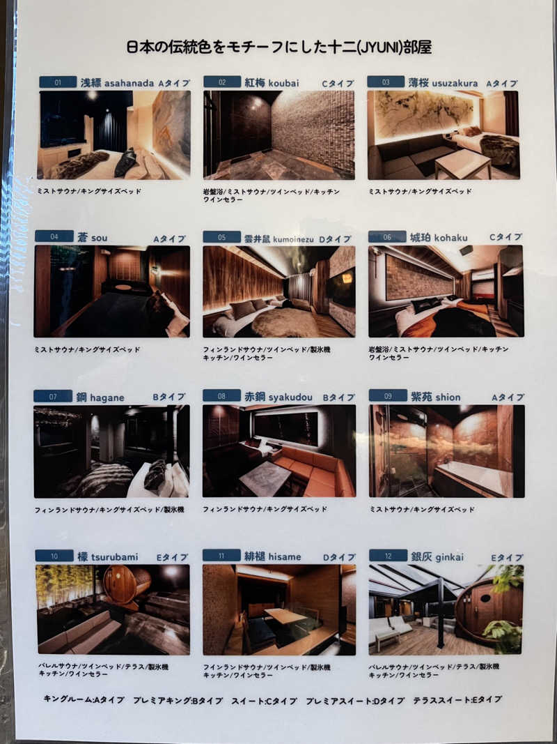 あほまいのすみかさんの十二ホテル福岡のサ活写真