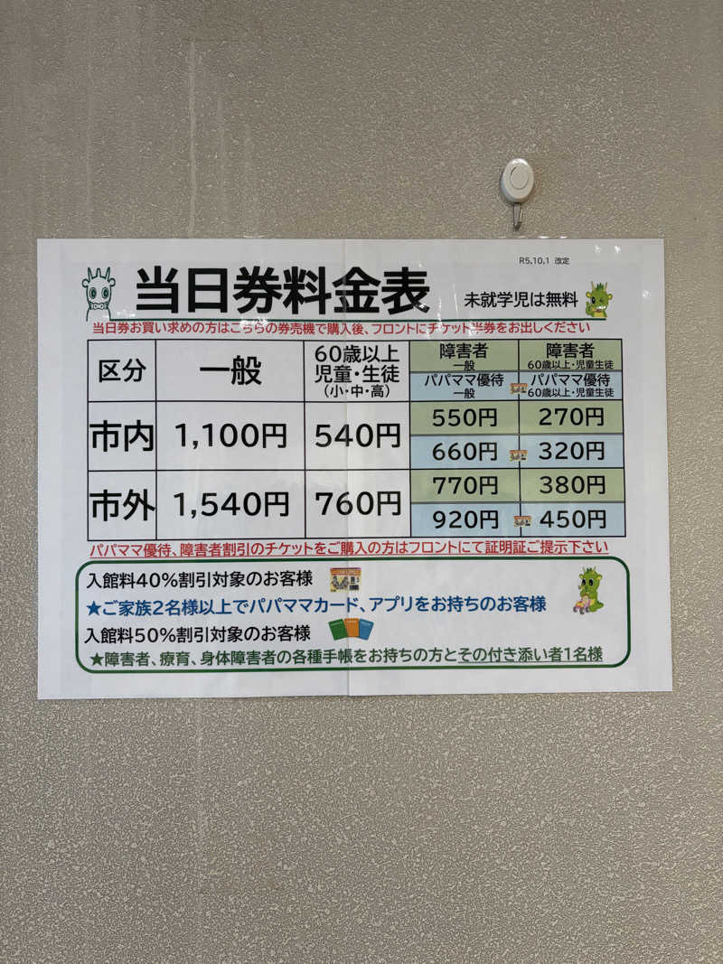 鉄馬ライダーさんの見沼ヘルシーランドのサ活写真