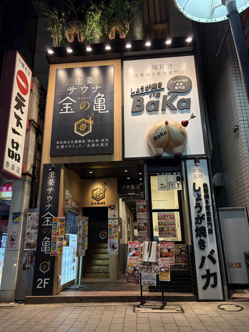 鉄馬ライダーさんの生姜サウナ 金の亀のサ活写真