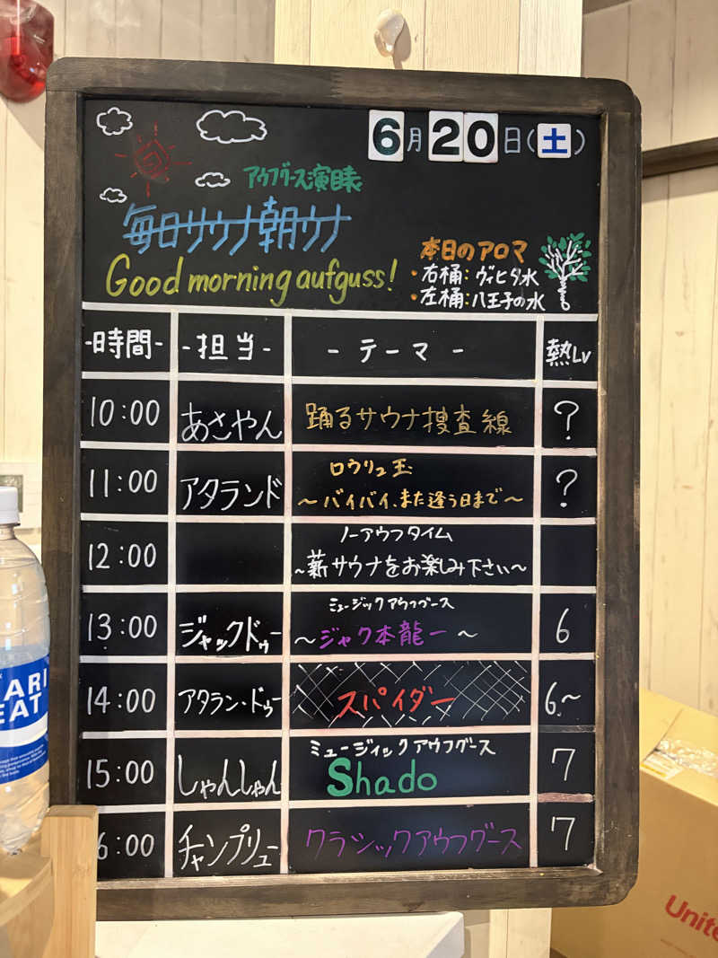 鉄馬ライダーさんの毎日サウナ 八王子店のサ活写真