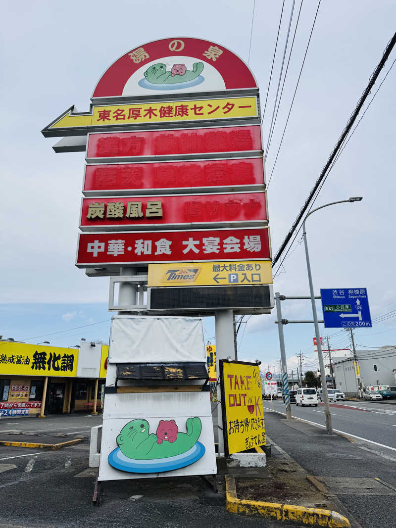 きりんタンさんの湯の泉 東名厚木健康センターのサ活写真