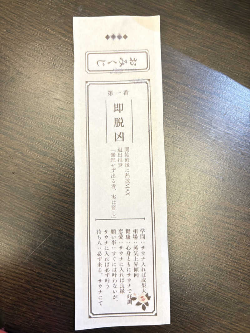 り🈂️りんさんの天然温泉 たからゆ -中野若宮温泉-のサ活写真