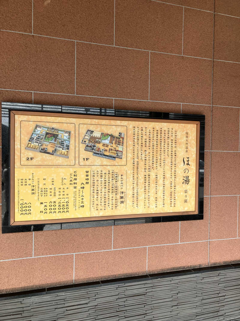 tsururinpaさんの塩屋天然温泉 ほの湯楽々園のサ活写真