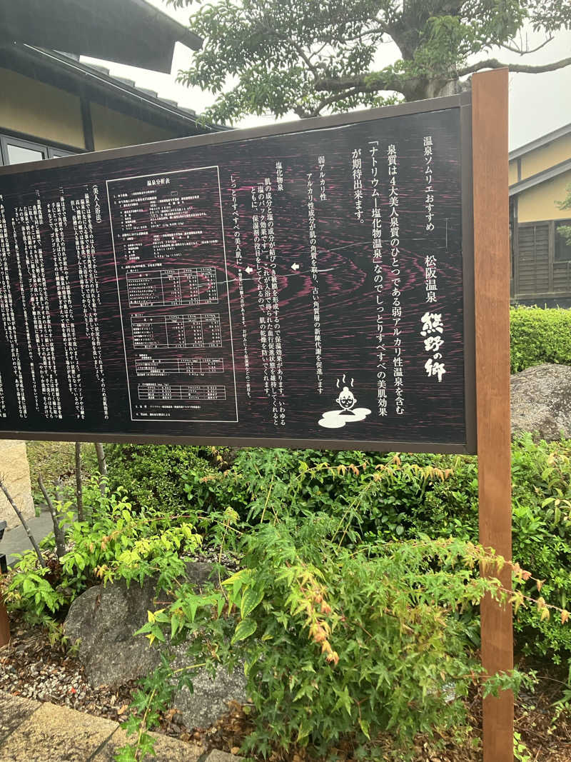 tsururinpaさんの松阪温泉熊野の郷のサ活写真