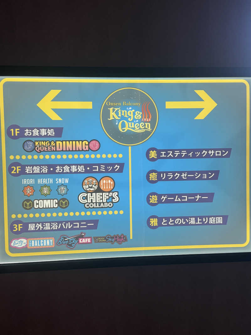 oryoさんの温泉バルコニー キング&クイーンのサ活写真