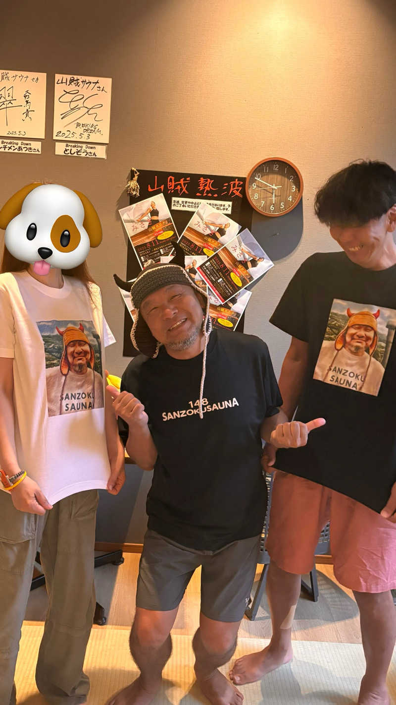 おかやんさんの山賊サウナのサ活写真