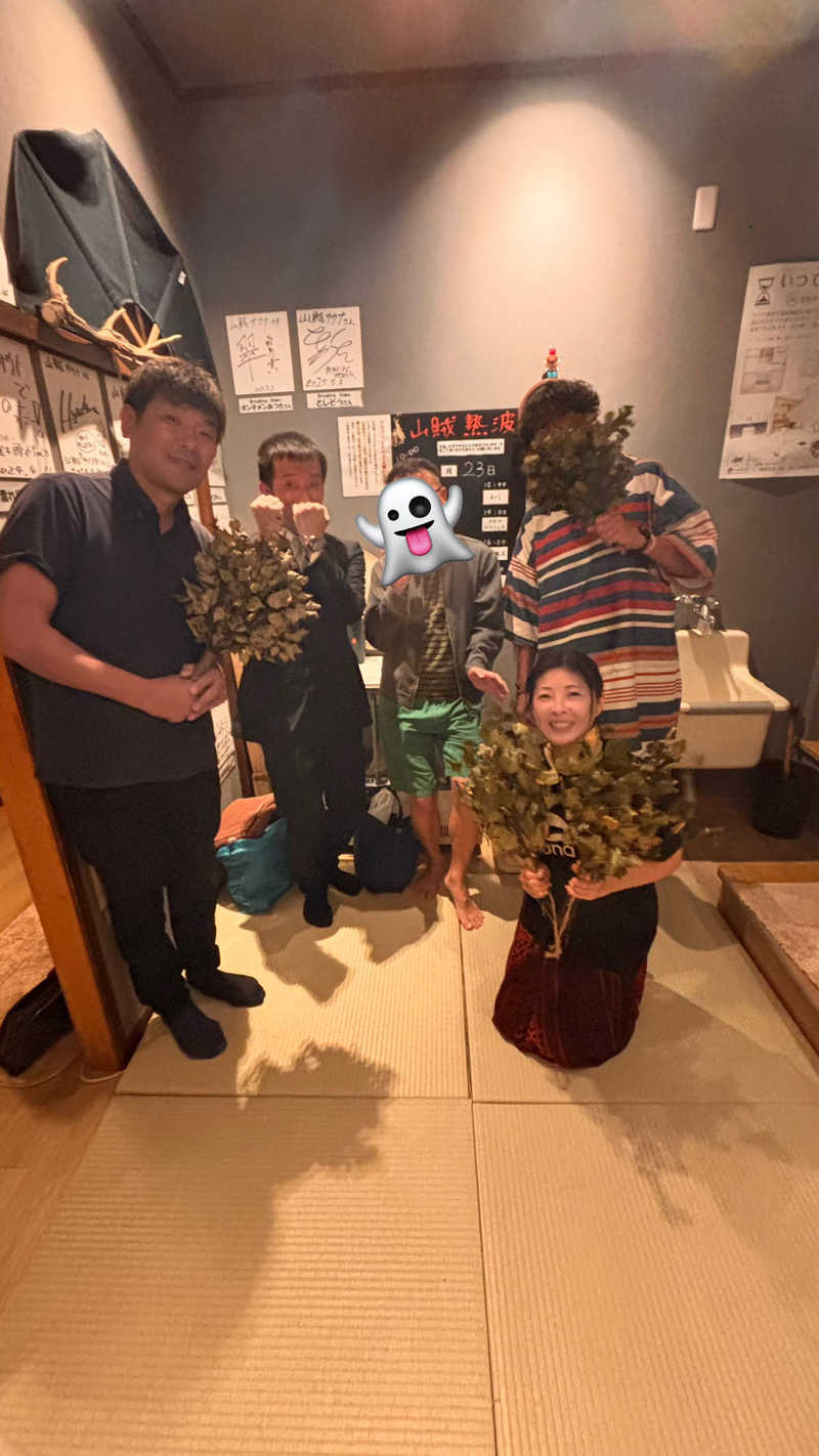 おかやんさんの山賊サウナのサ活写真