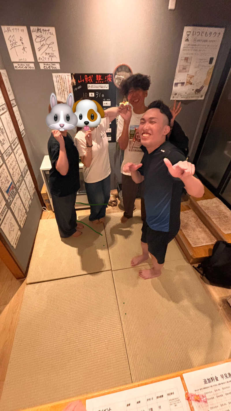 おかやんさんの山賊サウナのサ活写真