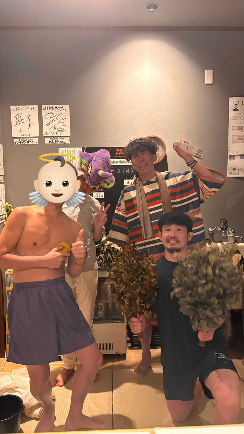 おかやんさんの山賊サウナのサ活写真