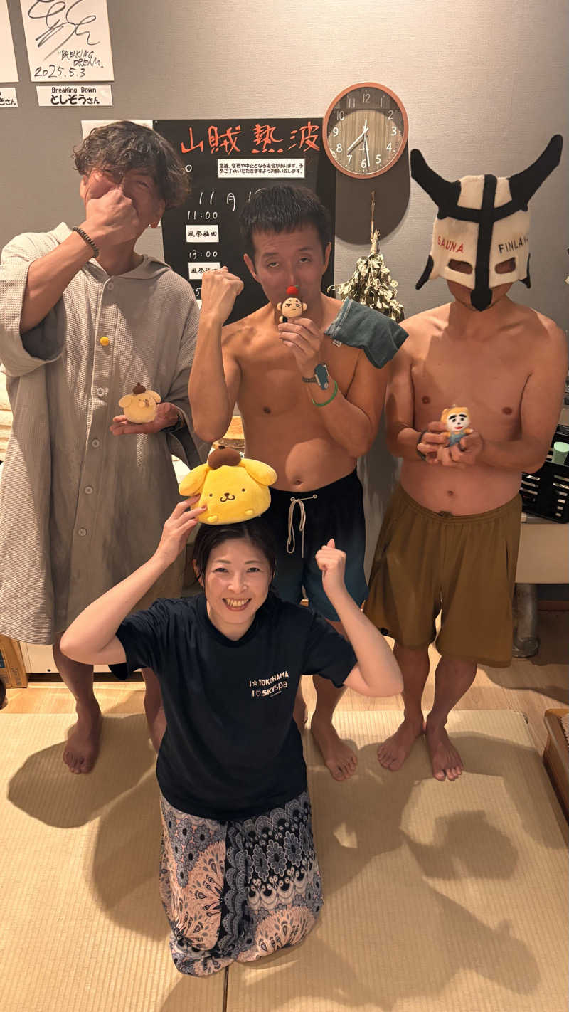 おかやんさんの山賊サウナのサ活写真