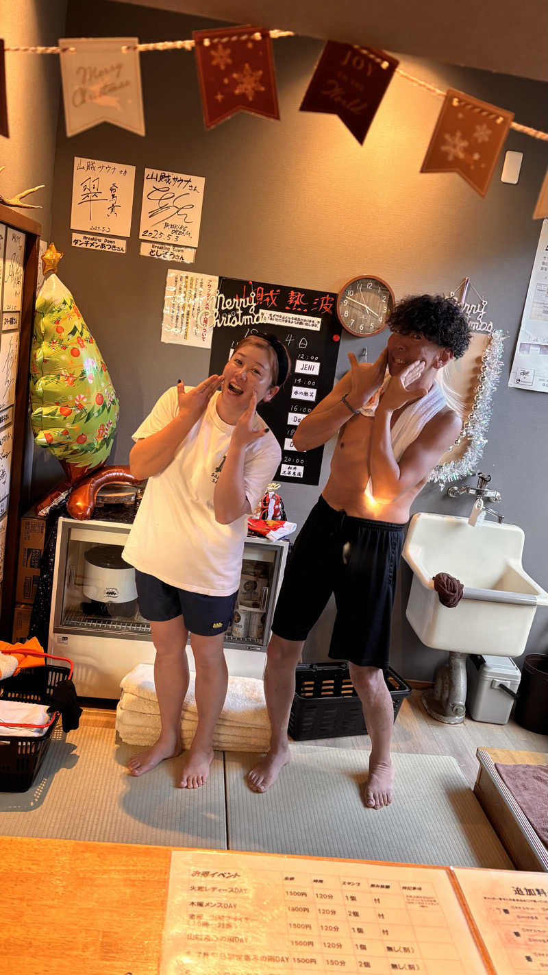 おかやんさんの山賊サウナのサ活写真